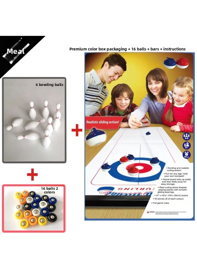 Dry land ice hockey suit competition dry land curling ball leisure Party sand pot ball family fun pot ball toy